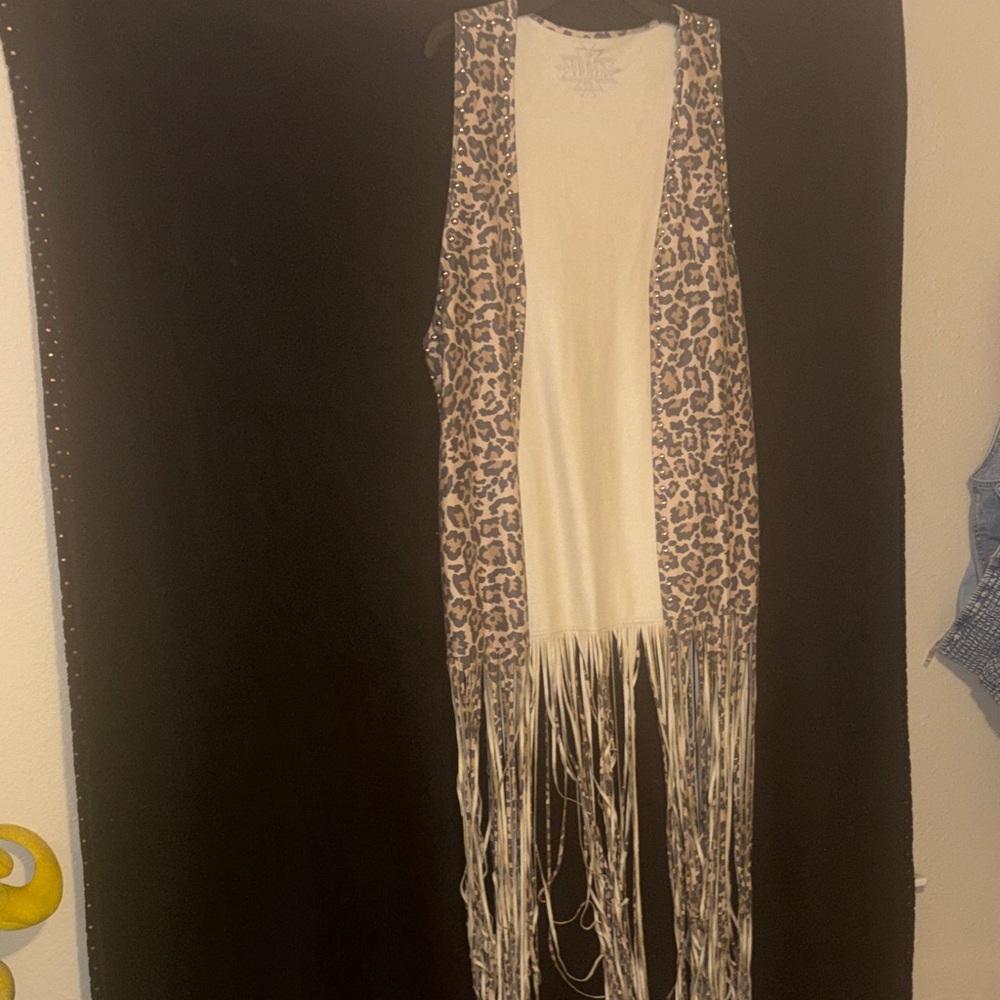 Crazy Train Leopard Vest